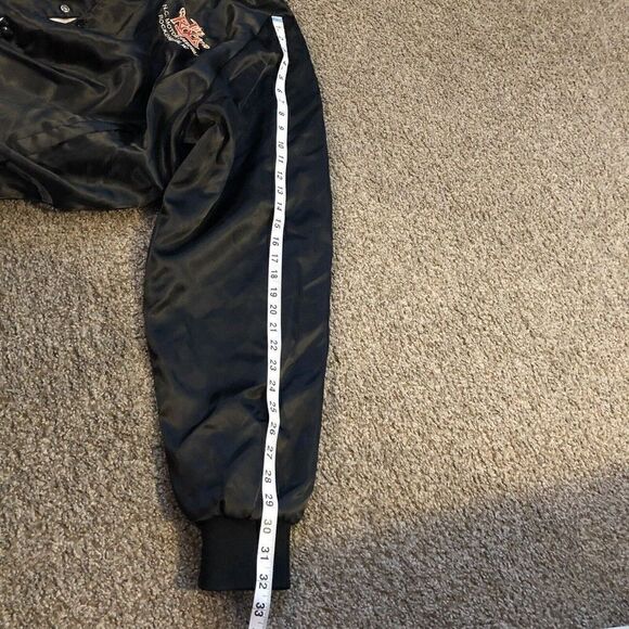 Vintage “The Rock” NC Motor Speedway Jacket Whang Sports Bomber Size XL USA - Picture 4 of 9